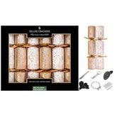 6 x 13.5" Deluxe Gold Glitter Leaf Crackers - Honesty Sales